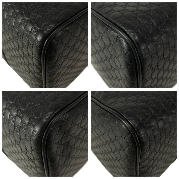 GUCCI Micro Guccissima Black Leather - Handbag 867-072225 - Picture 6 of 14